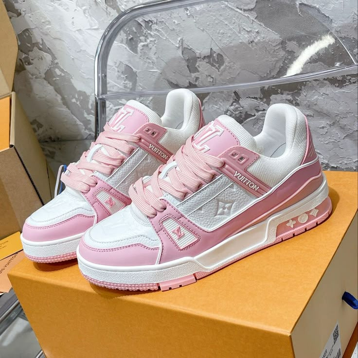 Louis Vuitton trainer pink