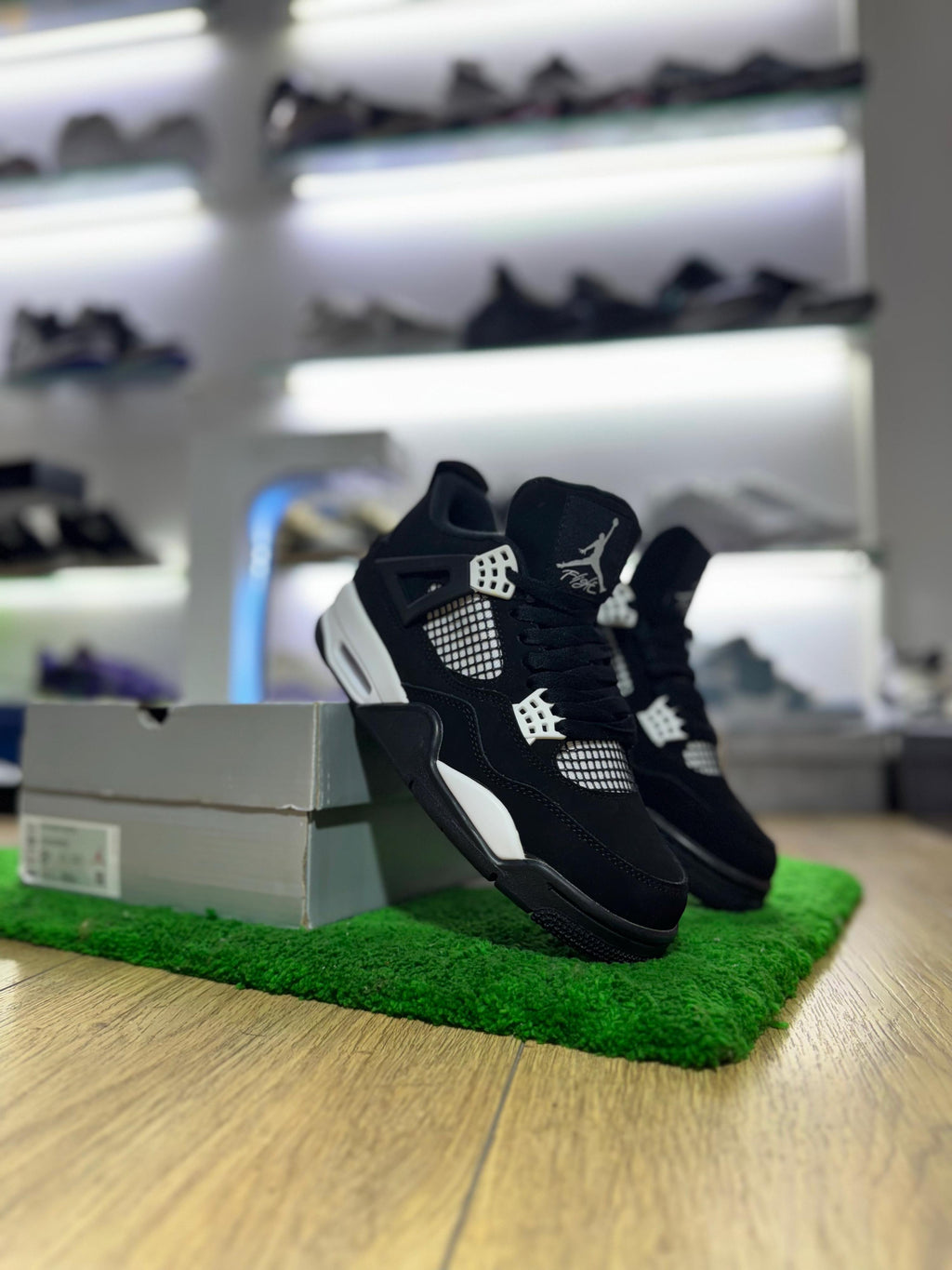 Jordan 4 black and white