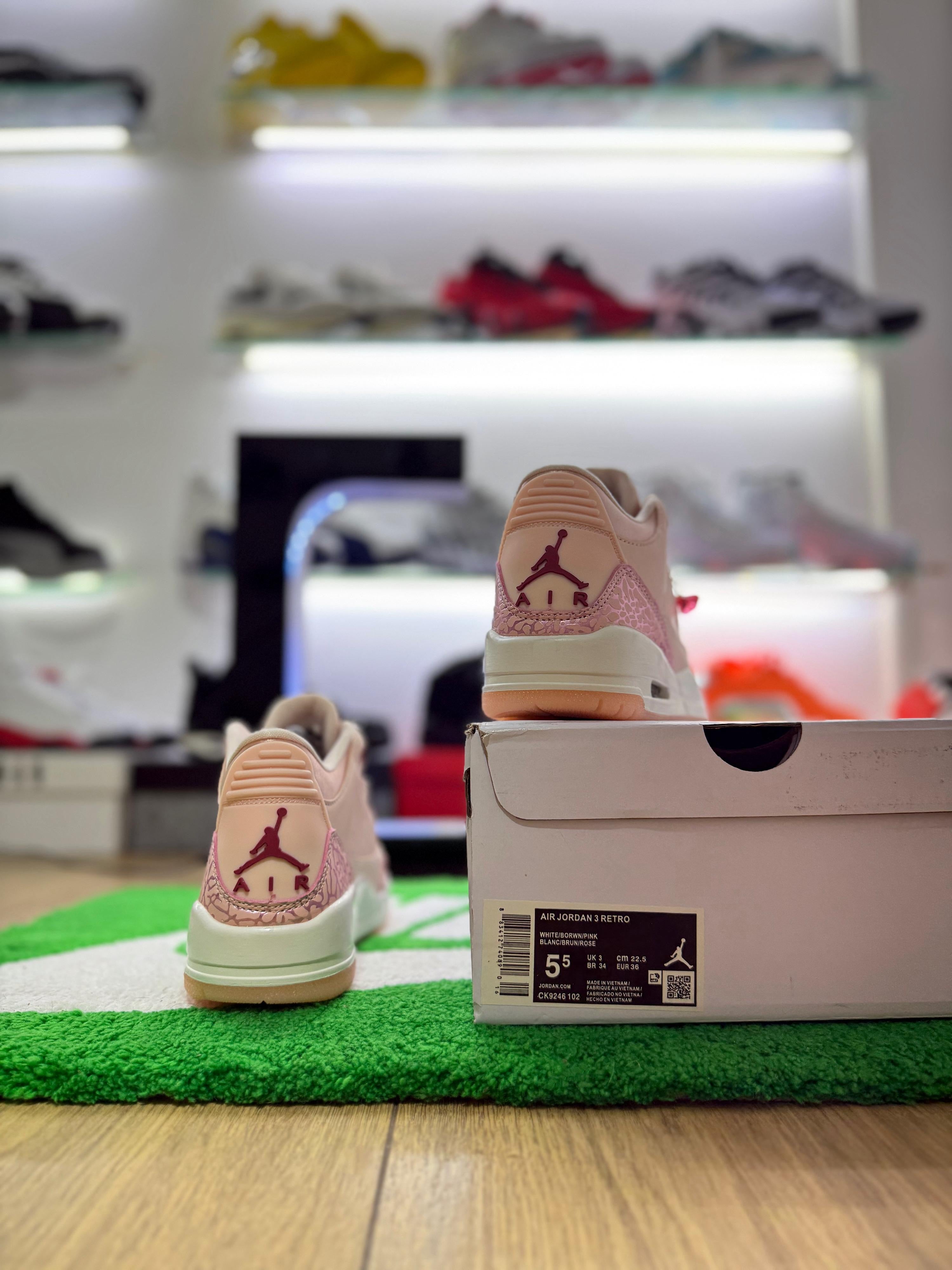 Jordan retro 3 valentine’S